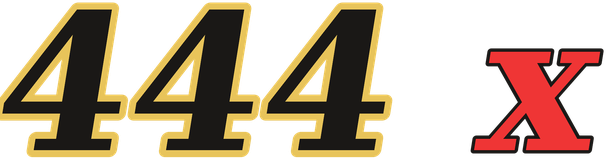 444 x logo